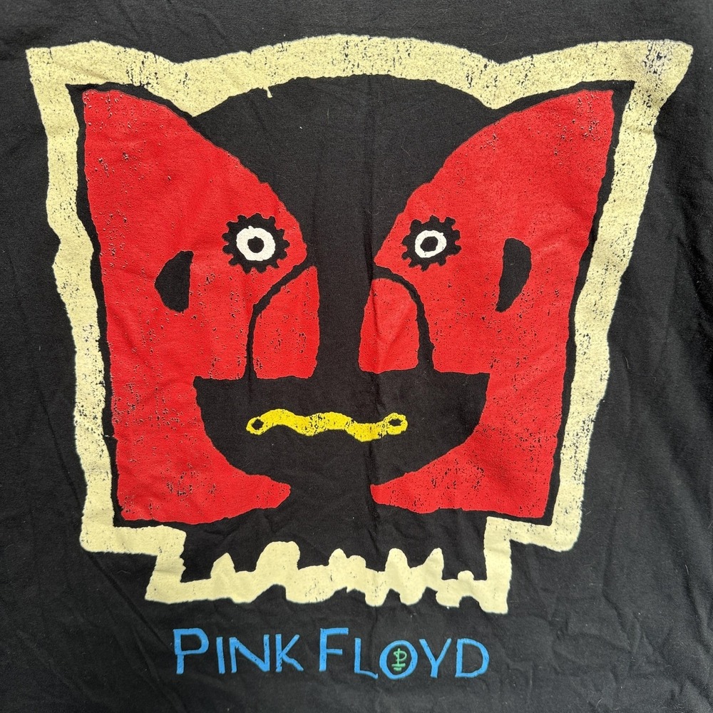 Pink Floyd Shirt Mens 3XL Black Abstract Face Graphic Band Tee Short Sleeve - Picture 3 of 7